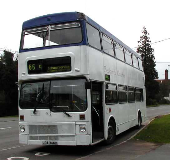 Beckwiths Coaches MCW Metrobus LOA346X